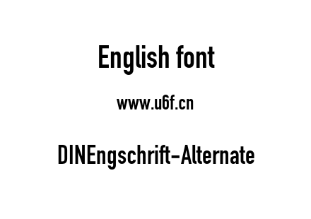 DINEngschrift-Alternate.otf下载