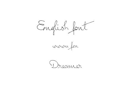 Dreamer.otf下载