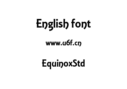 EquinoxStd.otf下载
