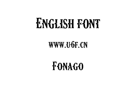 Fonago.otf下载