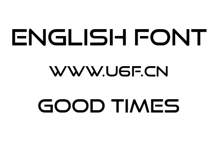 字体-good times.otf