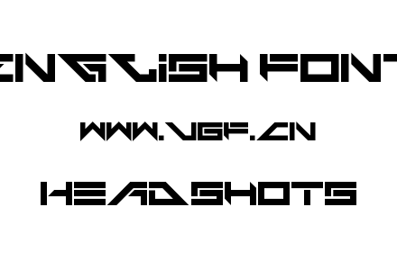 字体-Headshots.otf