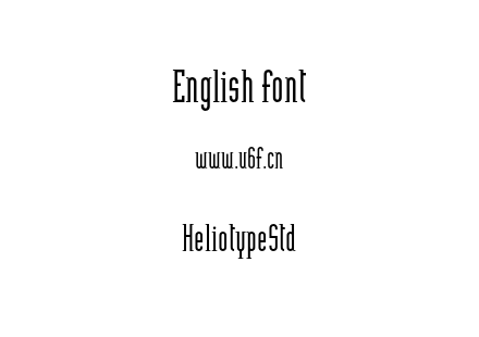 HeliotypeStd.otf下载