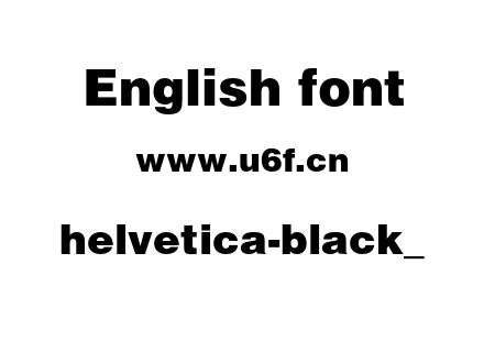 helvetica-black_.otf下载