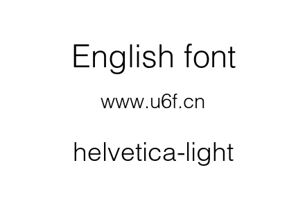 helvetica-light.otf下载