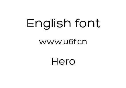 Hero.otf下载