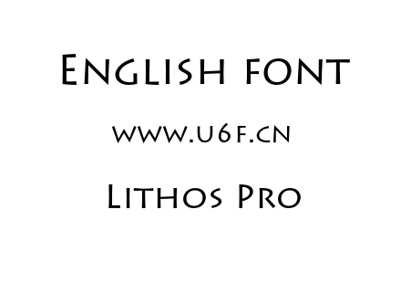 Lithos Pro.otf下载