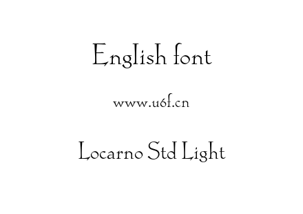 Locarno Std Light.otf