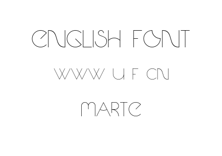 字体-Marte.otf下载