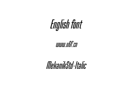 MekanikStd-Italic.otf