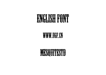 MesquiteStd.otf下载