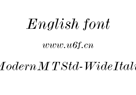 ModernMTStd-WideItalic.otf
