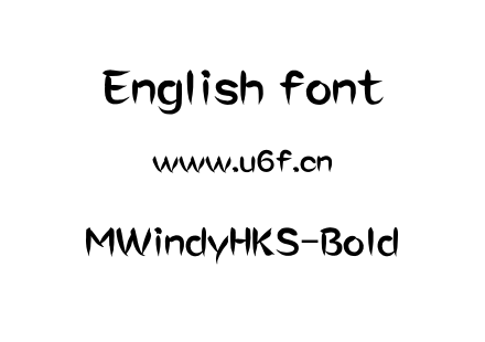 MWindyHKS-Bold.otf下载