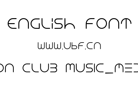 字体-NEON CLUB MUSIC_medium.otf下载