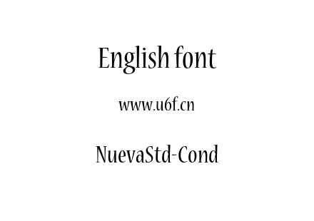 NuevaStd-Cond.otf