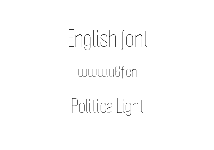 Politica Light.otf
