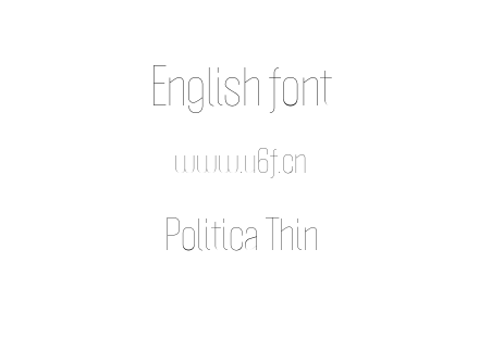 Politica Thin.otf