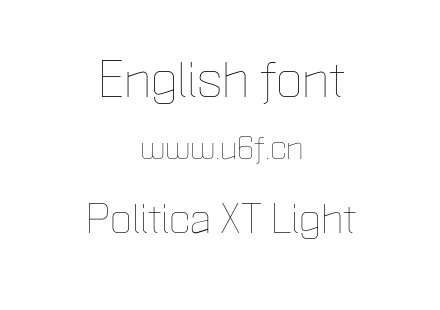 Politica XT Light.otf