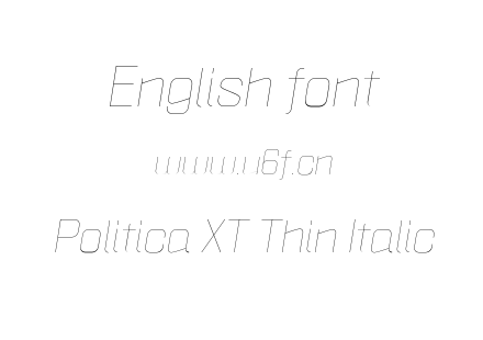 Politica XT Thin Italic.otf