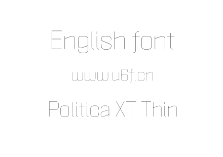 Politica XT Thin.otf