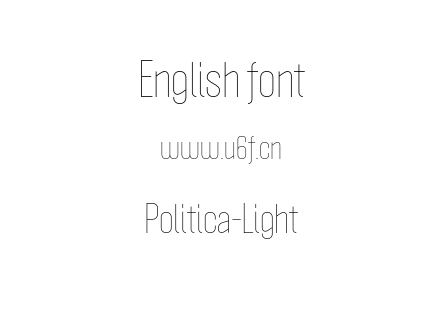 Politica-Light.otf
