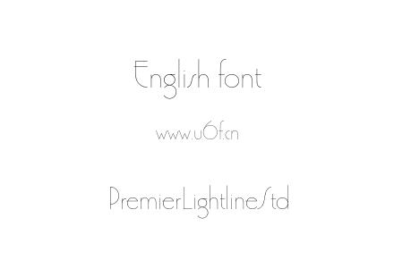 PremierLightlineStd.otf