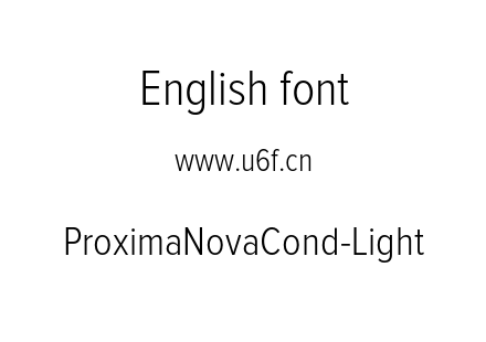 ProximaNovaCond-Light.otf