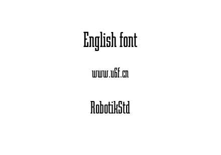 RobotikStd.otf