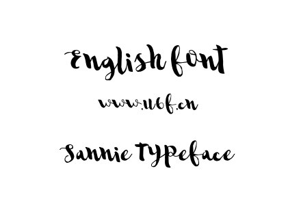 Sannie Typeface.otf