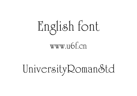 UniversityRomanStd.otf