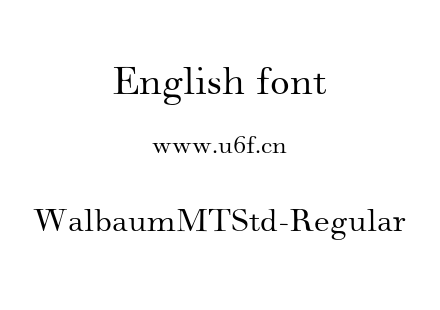 WalbaumMTStd-Regular.otf