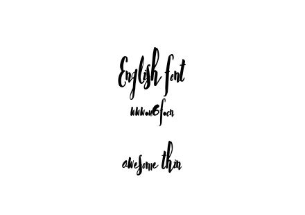 字体-awesome thin.otf