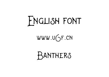 Banthers.otf下载
