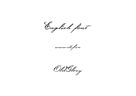 OldGlory.otf下载