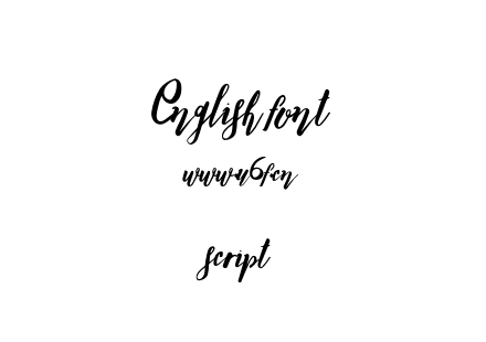 字体-script.otf