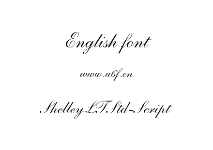 ShelleyLTStd-Script.otf下载