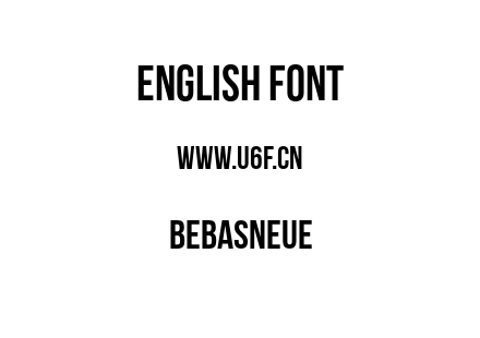 BebasNeue.otf下载