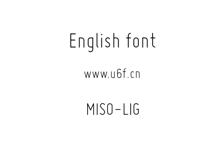 MISO-LIG.OTF下载
