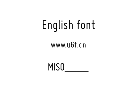 MISO____.OTF下载