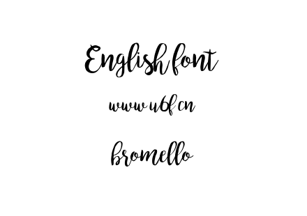 bromello.otf下载