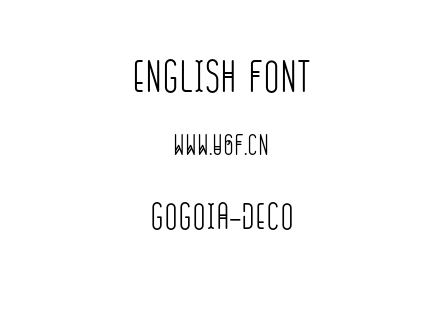 GOGOIA-Deco.otf下载