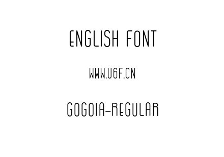 GOGOIA-Regular.otf下载