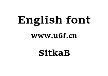 SitkaB.ttc