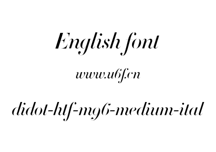 didot-htf-m96-medium-ital.ttf下载