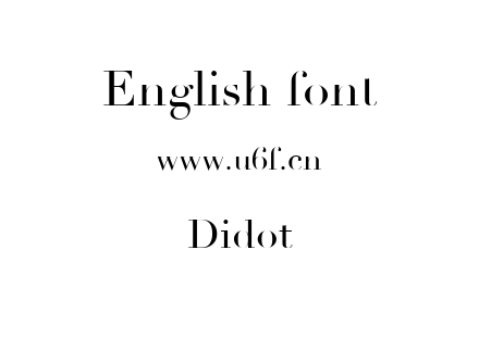 Didot.ttf下载