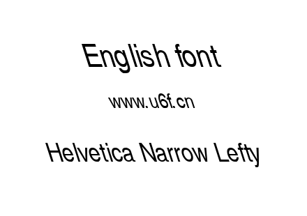 Helvetica Narrow Lefty.ttf下载