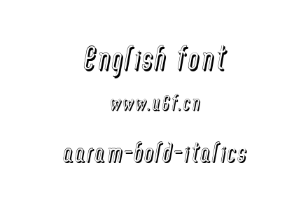 aaram-bold-italics.ttf下载