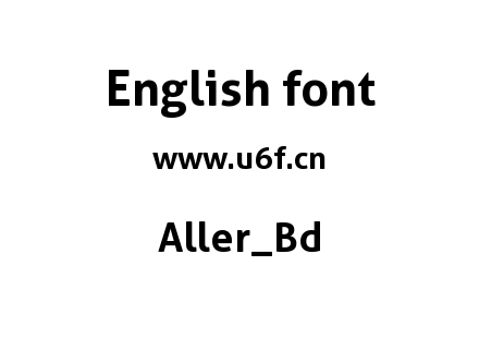 Aller_Bd.ttf下载
