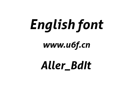 Aller_BdIt.ttf下载