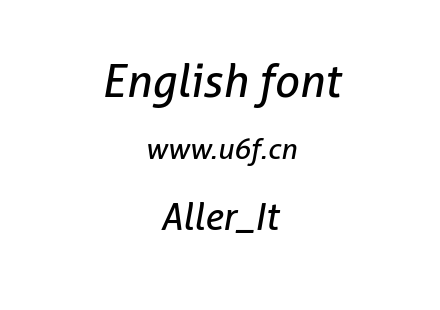 Aller_It.ttf下载